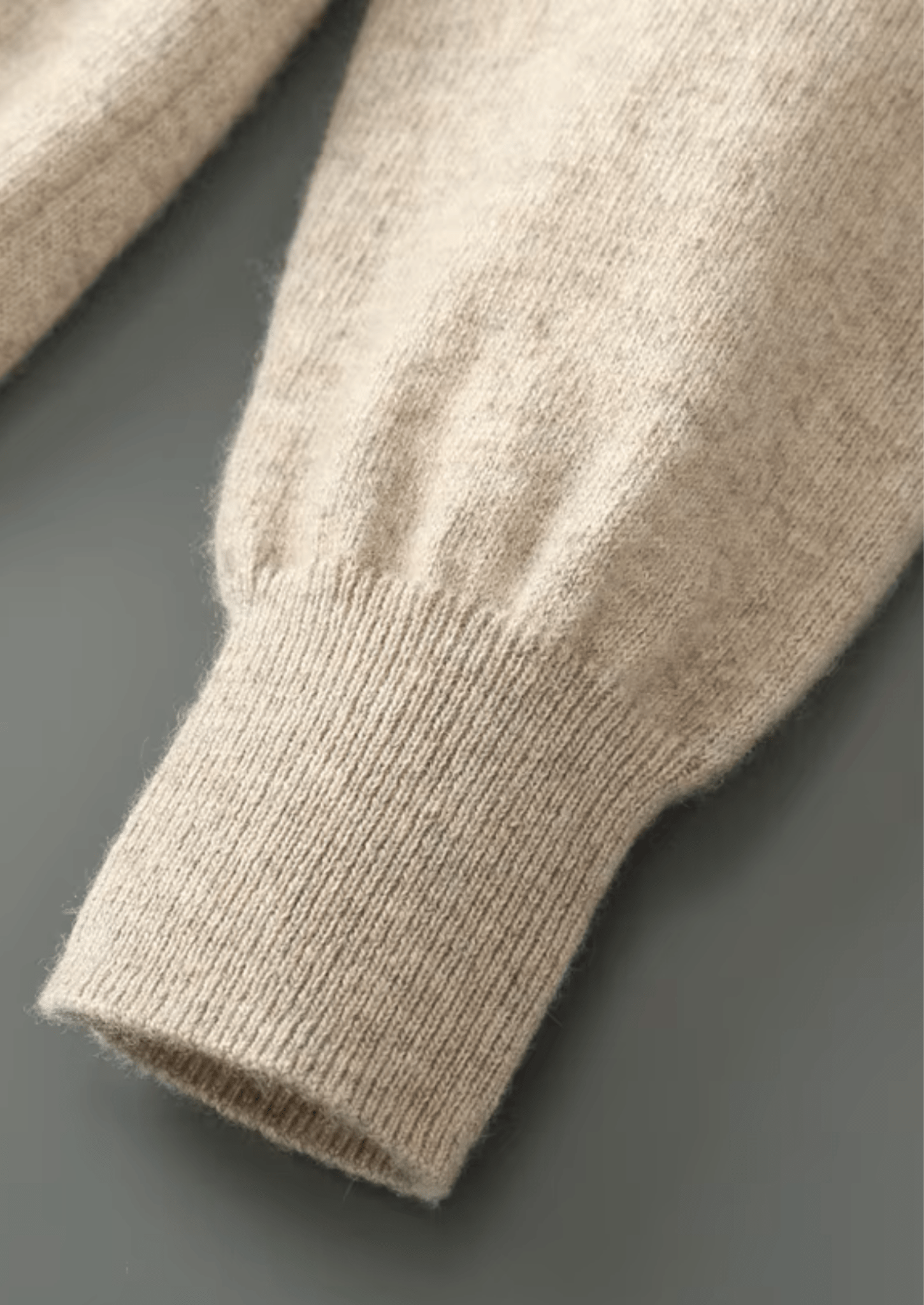 PURE EXTRA - FINE MERINO WOOL HALF ZIP SWEATER - Derada