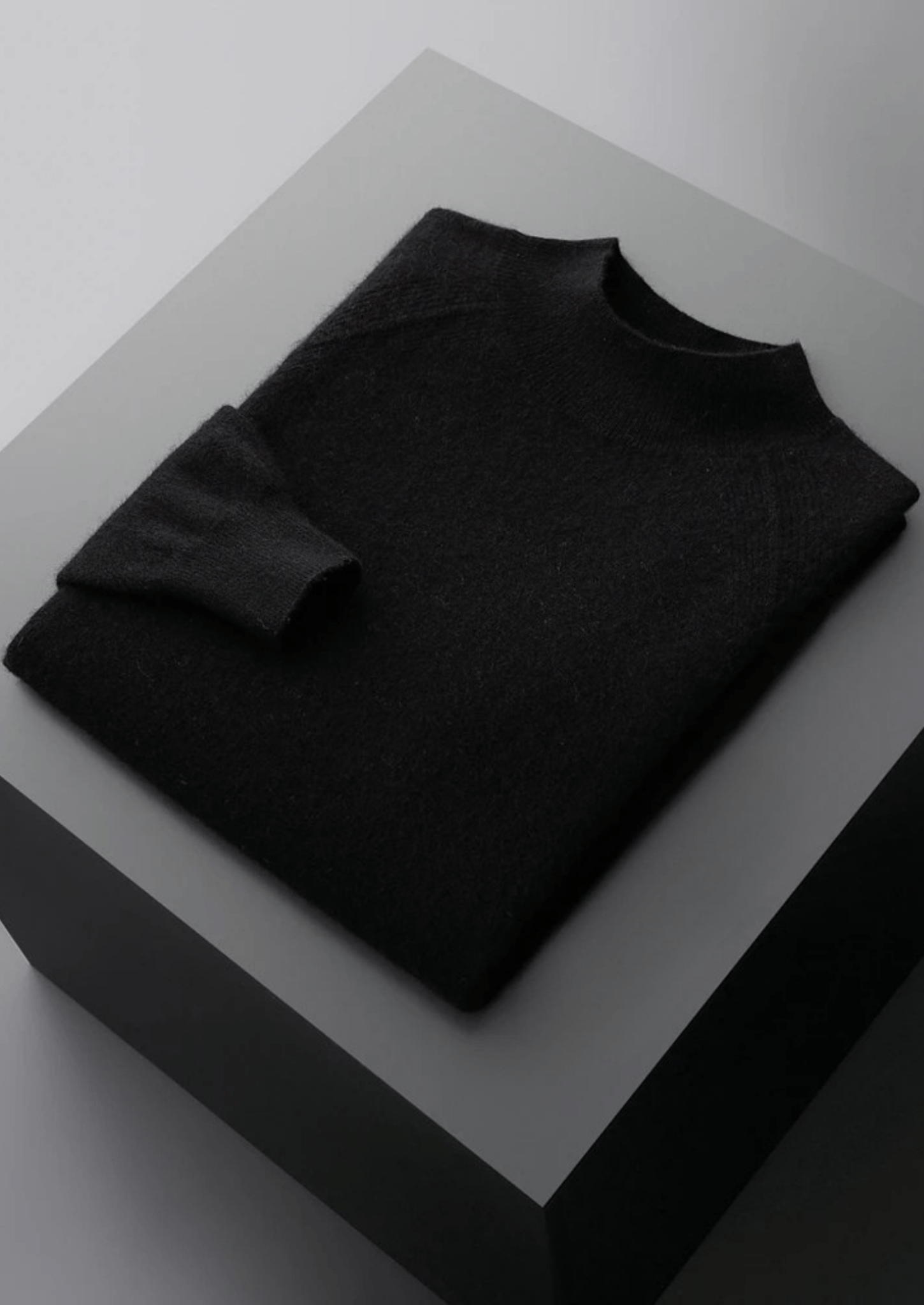 PURE EXTRA - FINE MERINO WOOL RAGLAN MOCKNECK - Derada