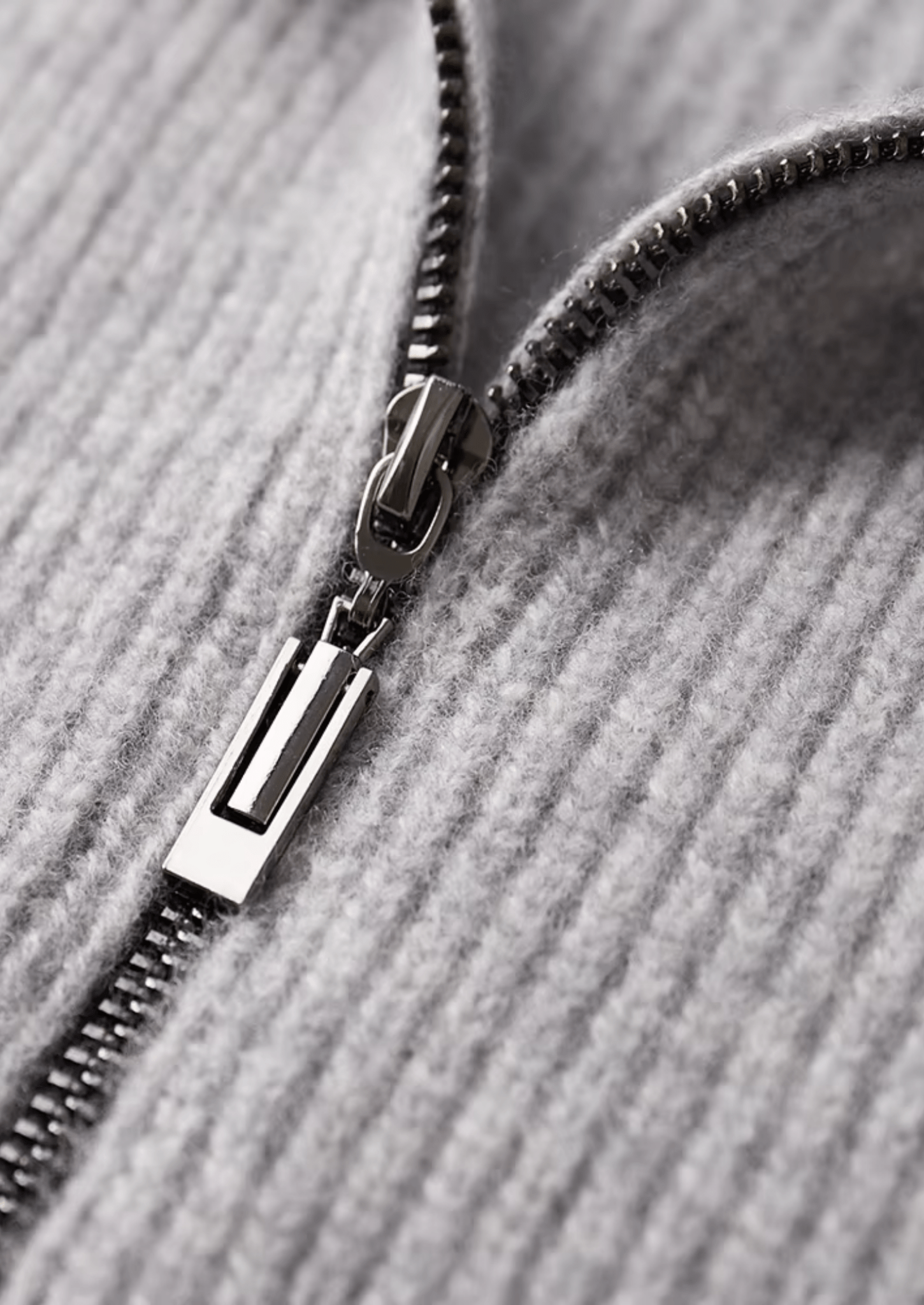 PURE EXTRA - FINE MERINO WOOL RIBBED CARDIGAN - Derada