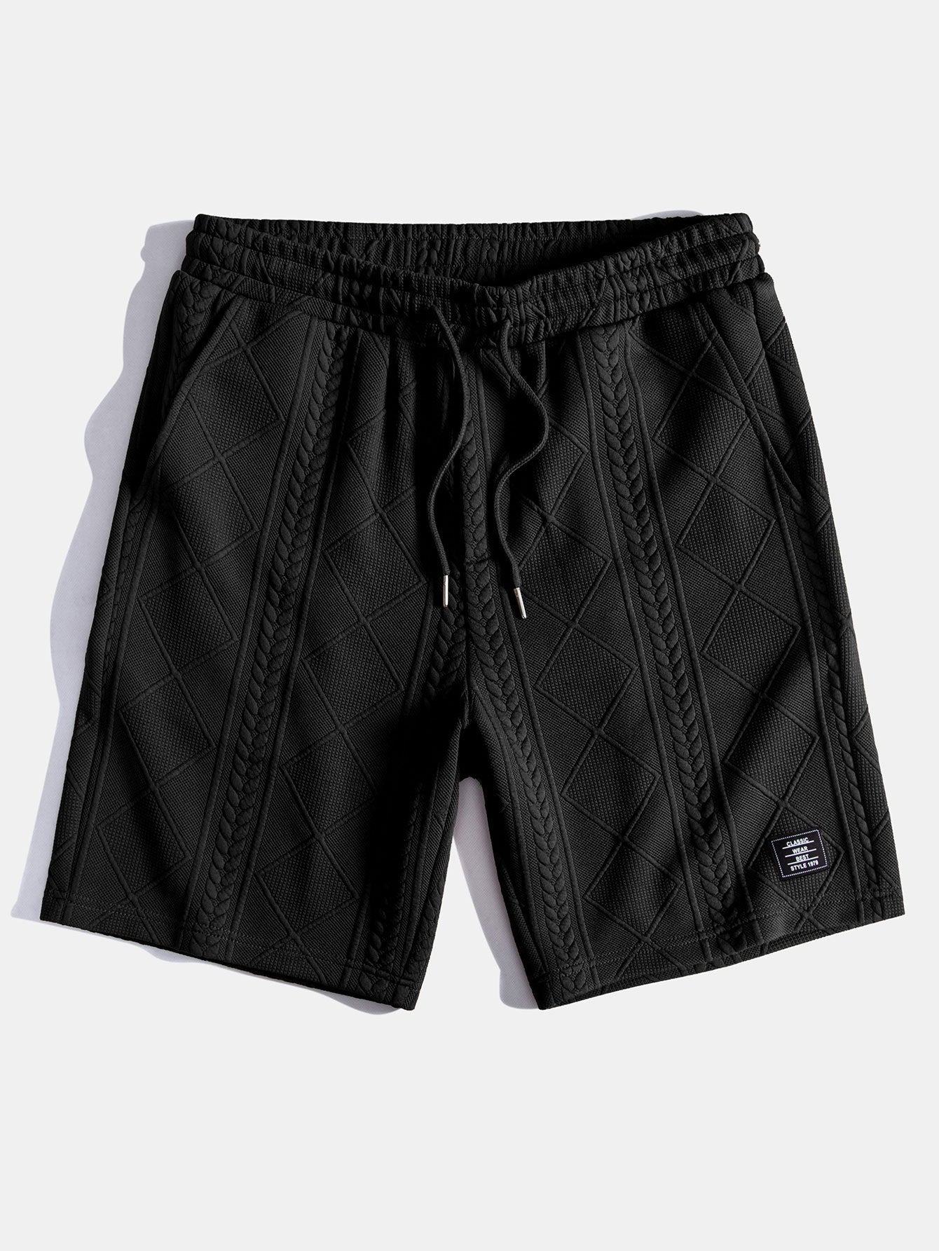 Derada | Geometrisch Jacquard Shorts - Derada Fashion