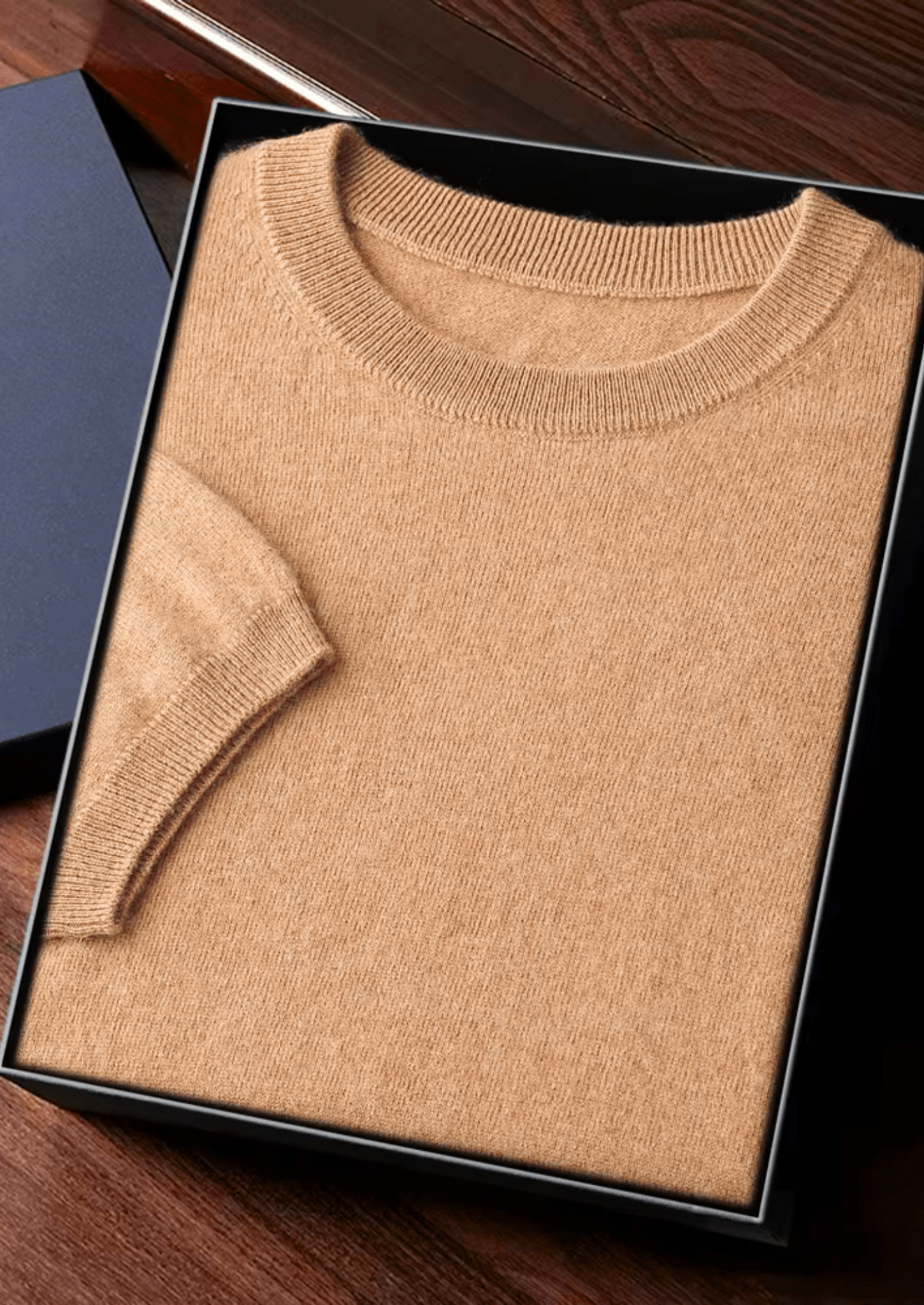 PREMIUM CASHMERE CLASSIC CREWNECK T - SHIRT - Derada