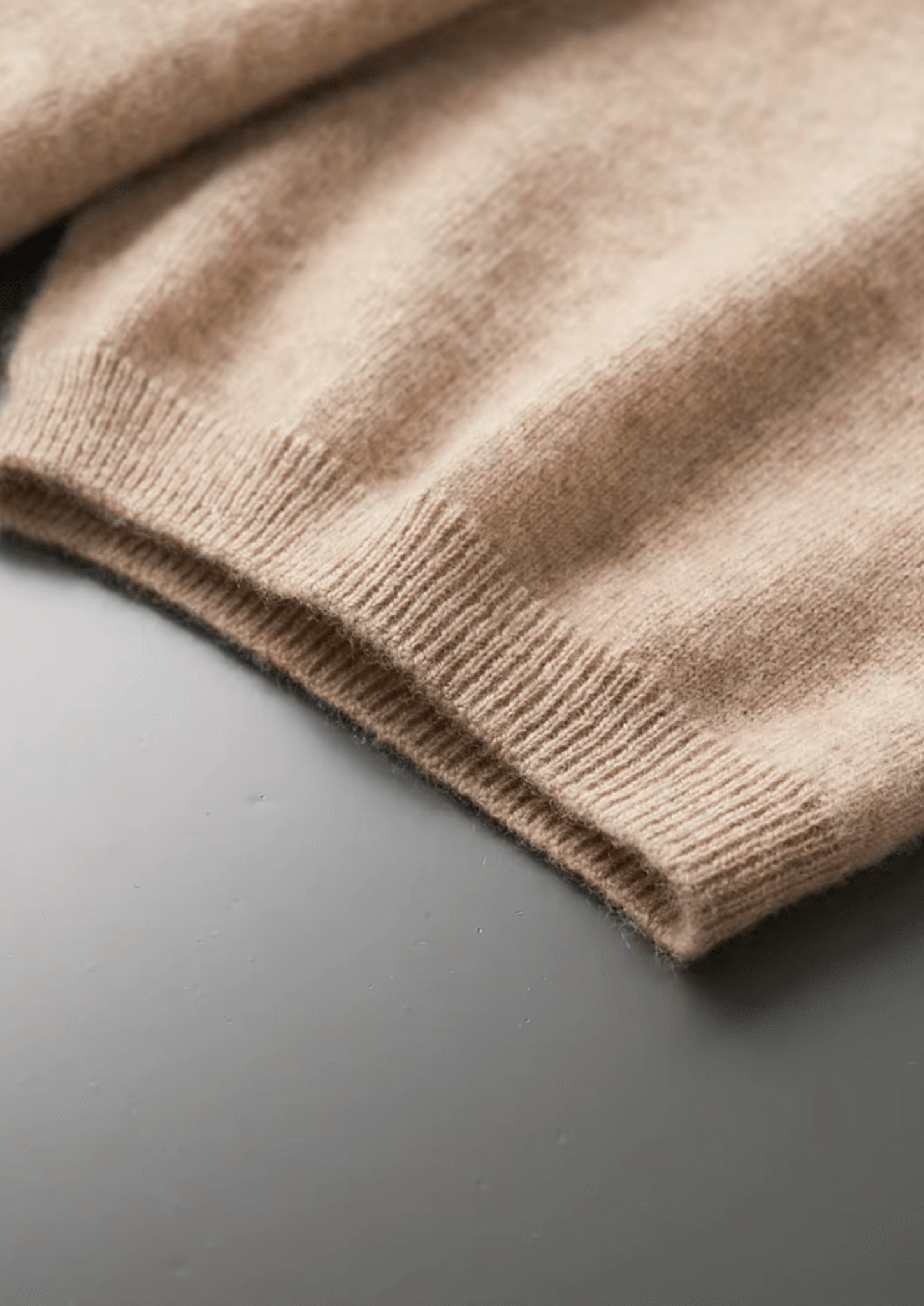 PREMIUM CASHMERE MOCK NECK T - SHIRT - Derada