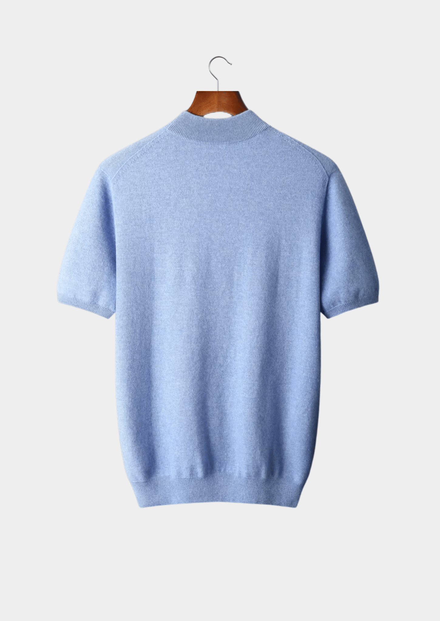 PREMIUM CASHMERE MOCK NECK T - SHIRT - Derada