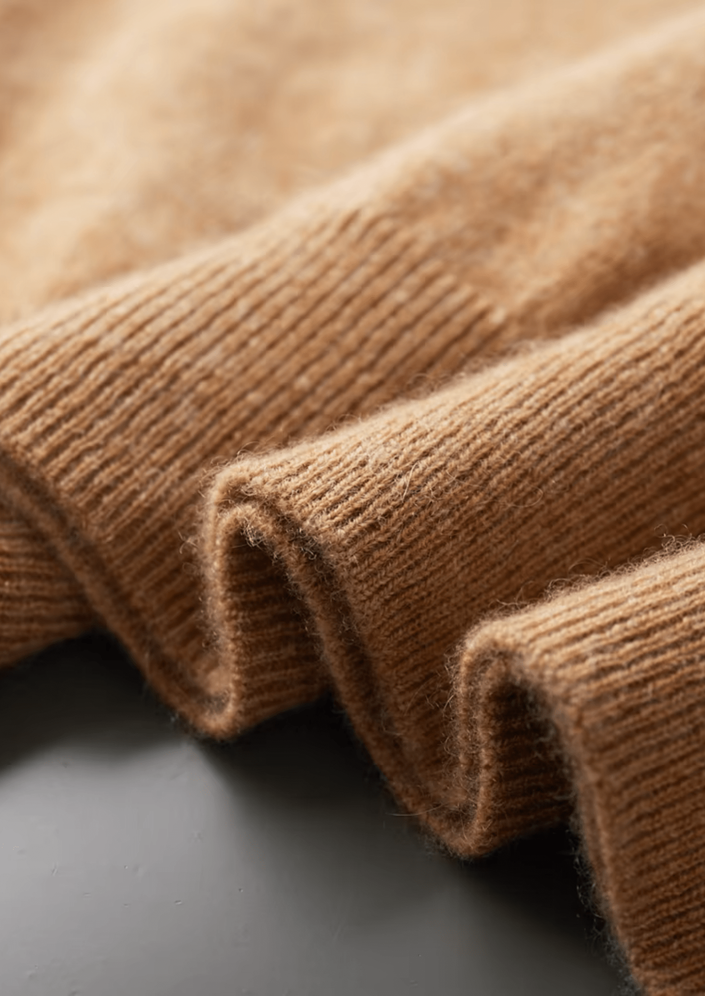 PREMIUM CASHMERE MOCK NECK T - SHIRT - Derada