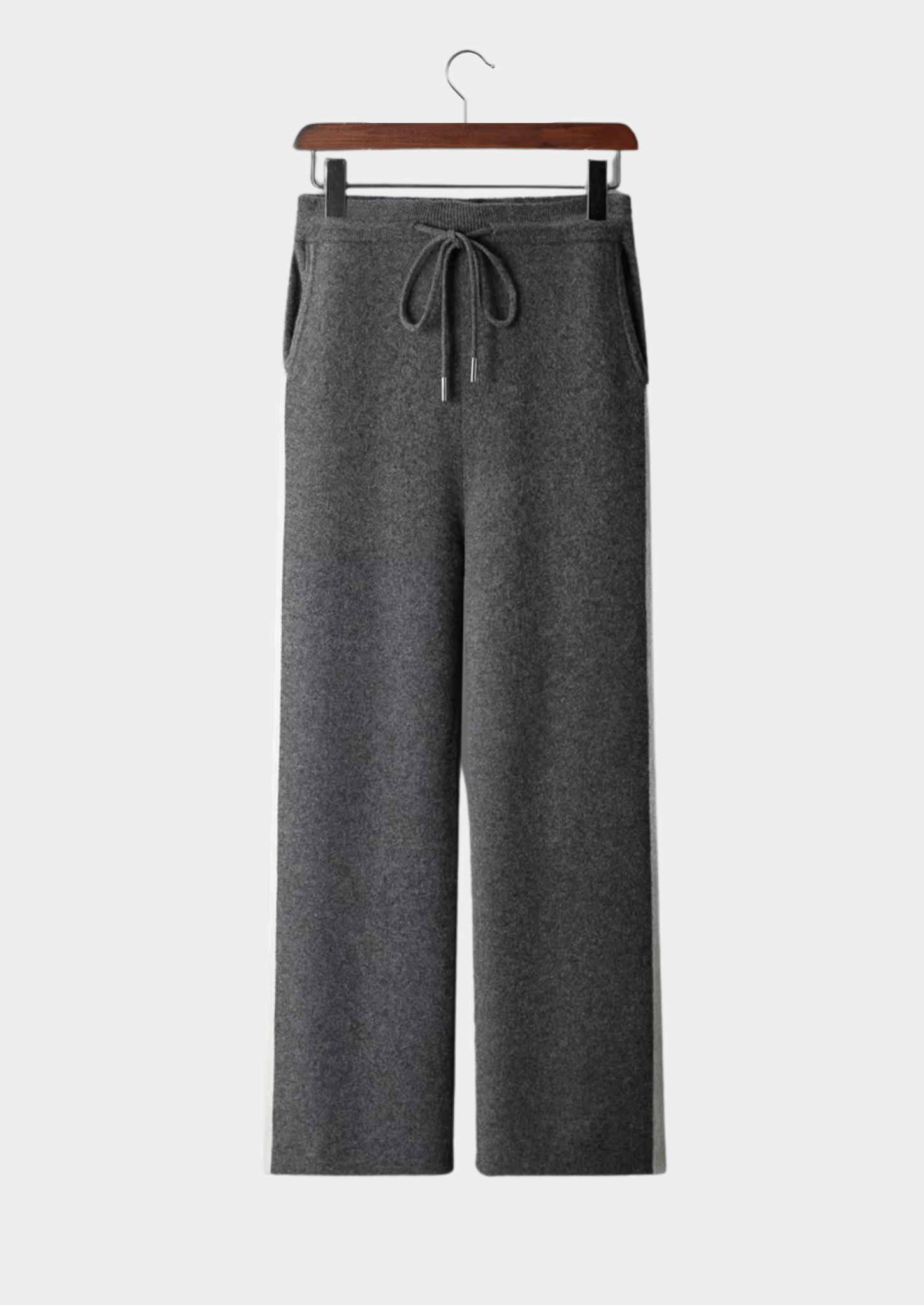 PURE EXTRA - FINE MERINO WOOL WIDE LEISURE TROUSERS - Derada